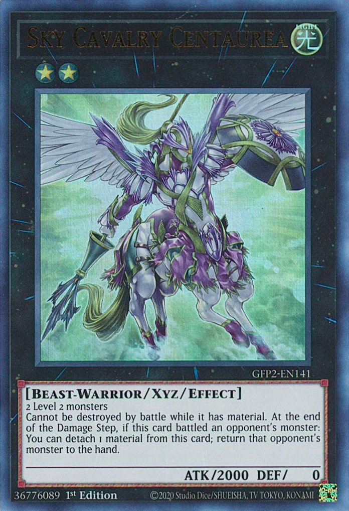 Sky Cavalry Centaurea [GFP2-EN141] Ultra Rare | Card Merchant Takapuna