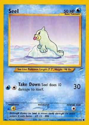 Seel (81/105) [Neo Destiny Unlimited] | Card Merchant Takapuna