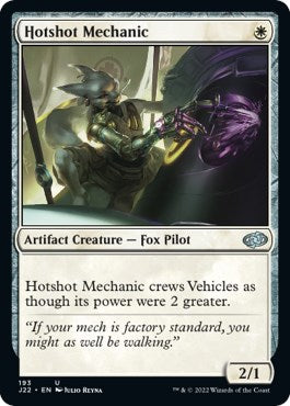 Hotshot Mechanic [Jumpstart 2022] | Card Merchant Takapuna