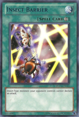 Insect Barrier (Blue) [DL13-EN014] Rare | Card Merchant Takapuna