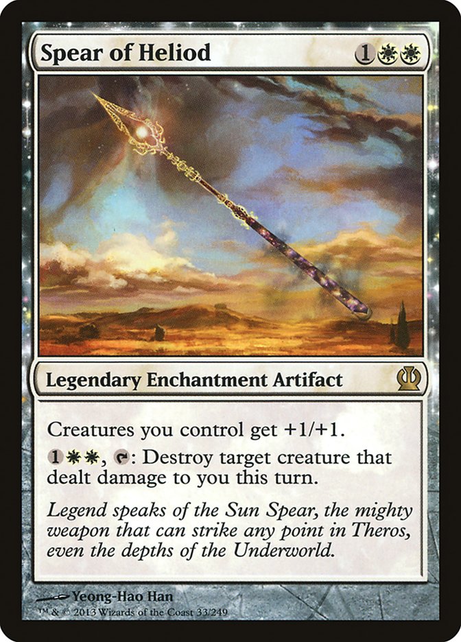 Spear of Heliod [Theros] | Card Merchant Takapuna