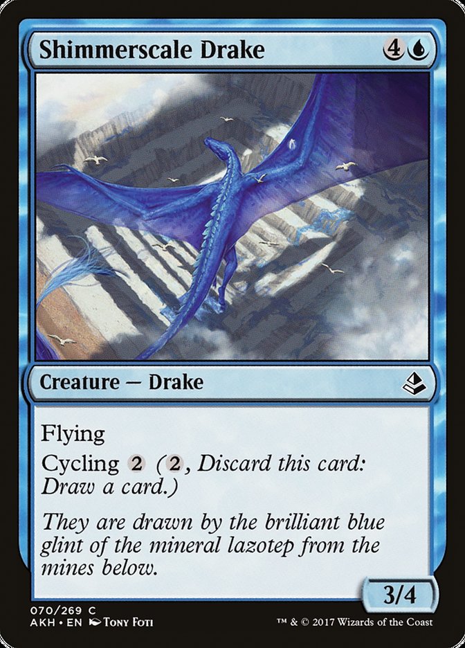 Shimmerscale Drake [Amonkhet] | Card Merchant Takapuna