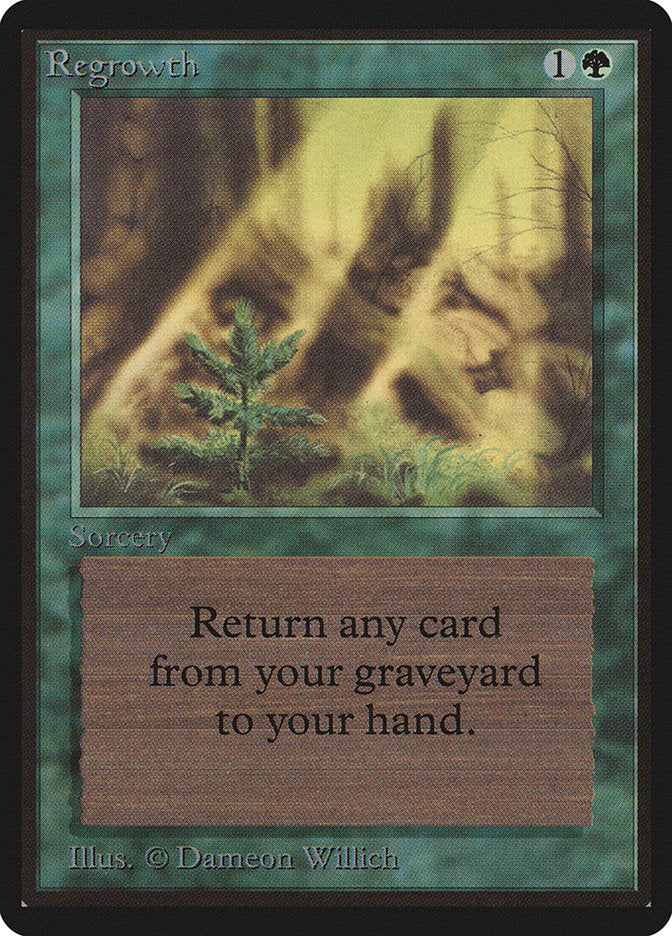 Regrowth [Beta Edition] | Card Merchant Takapuna