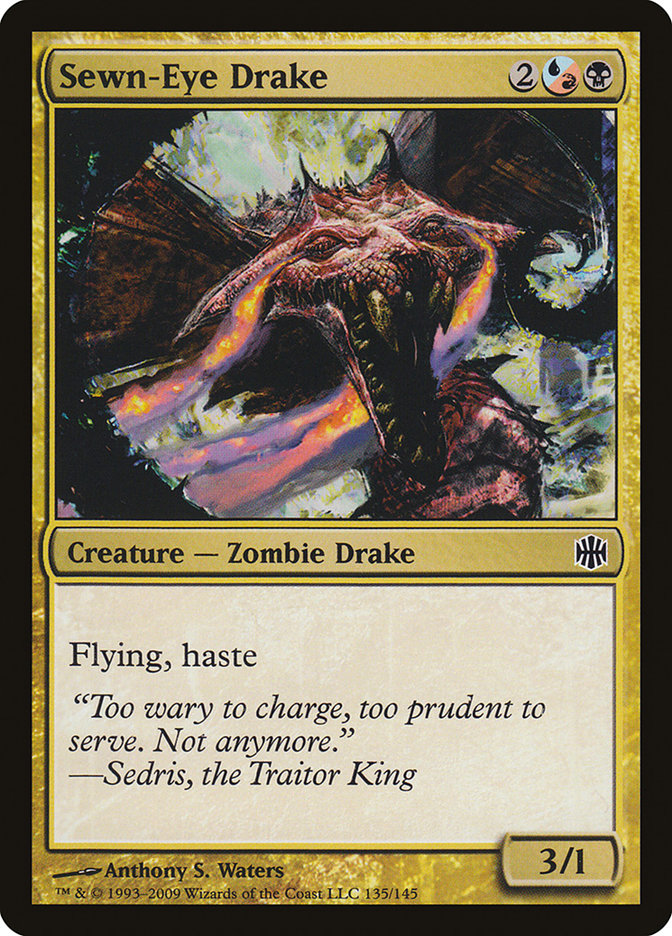 Sewn-Eye Drake [Alara Reborn] | Card Merchant Takapuna