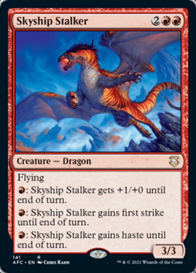 Skyship Stalker [Dungeons & Dragons: Adventures in the Forgotten Realms Commander] | Card Merchant Takapuna