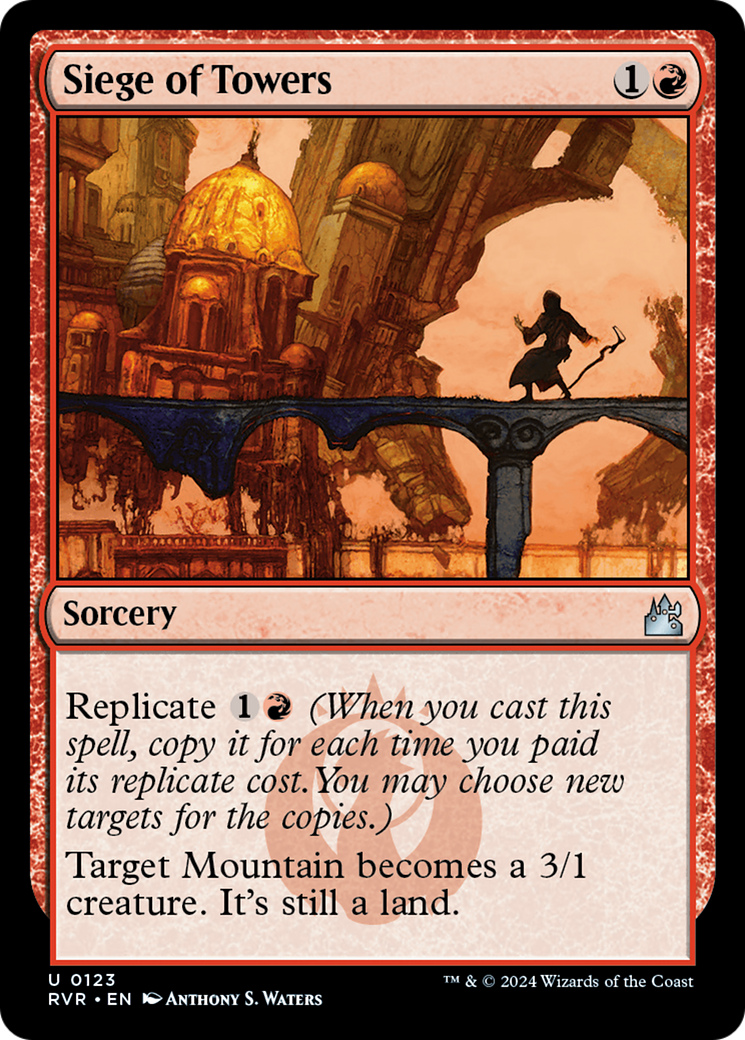 Siege of Towers [Ravnica Remastered] | Card Merchant Takapuna