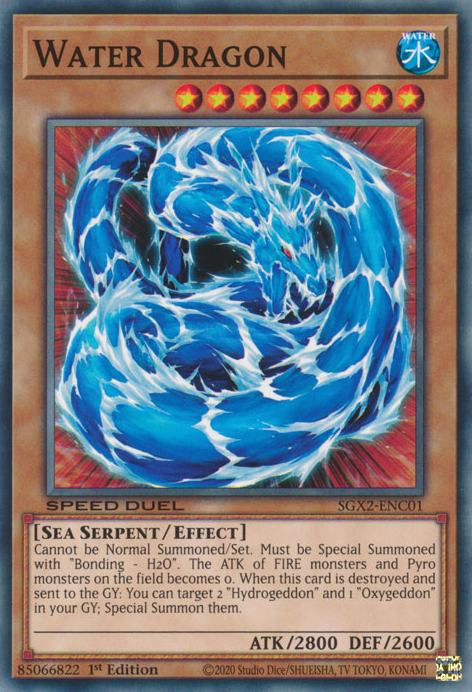 Water Dragon [SGX2-ENC01] Common | Card Merchant Takapuna