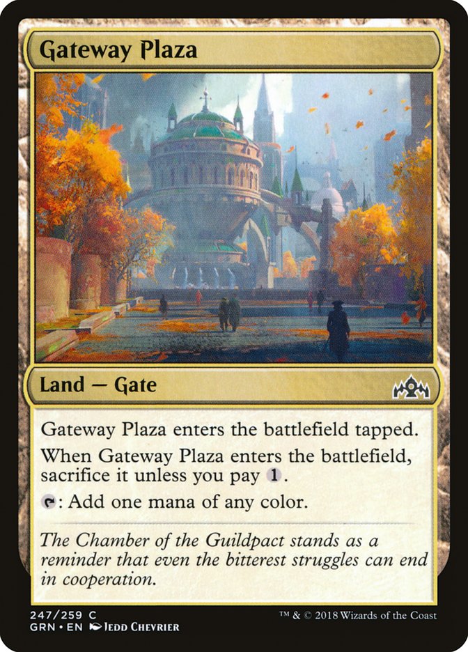 Gateway Plaza [Guilds of Ravnica] | Card Merchant Takapuna