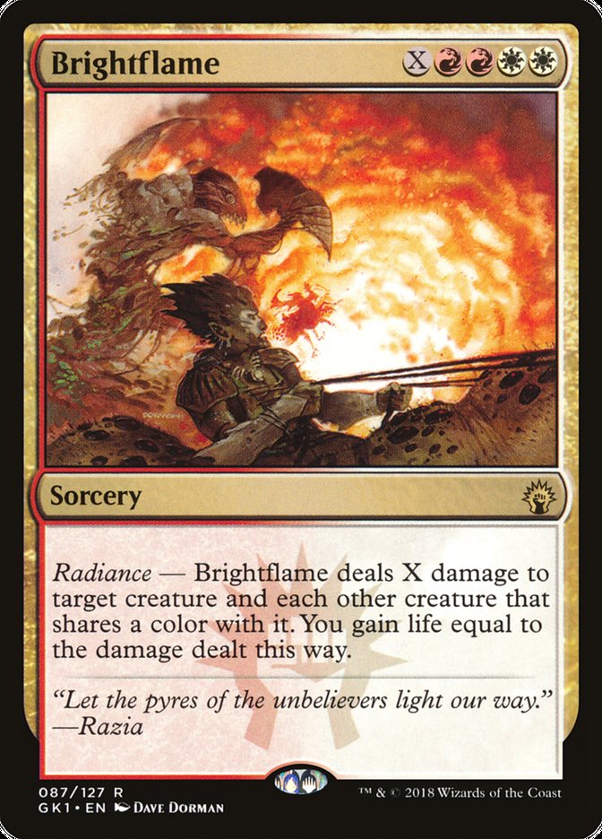 Brightflame [Guilds of Ravnica Guild Kit] | Card Merchant Takapuna