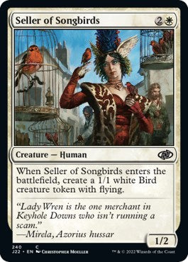 Seller of Songbirds [Jumpstart 2022] | Card Merchant Takapuna