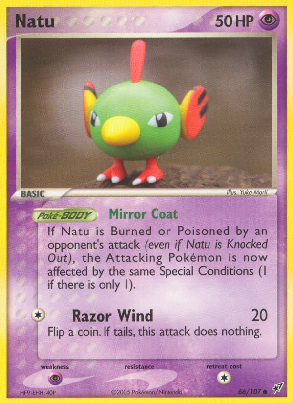 Natu (66/107) [EX: Deoxys] | Card Merchant Takapuna