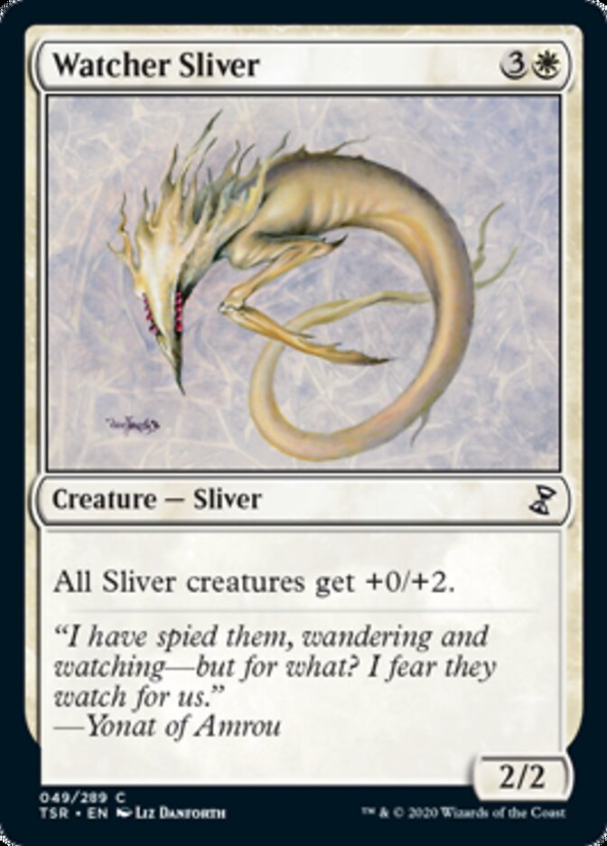 Watcher Sliver [Time Spiral Remastered] | Card Merchant Takapuna