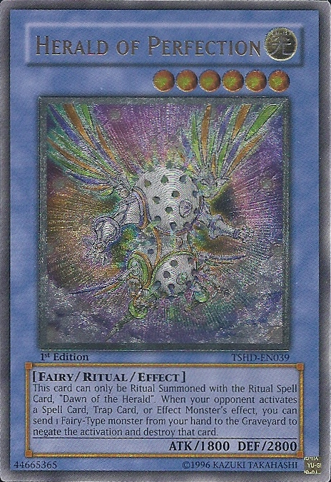 Herald of Perfection [TSHD-EN039] Ultimate Rare | Card Merchant Takapuna