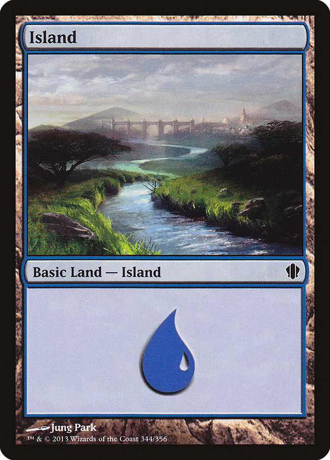 Island (344) [Commander 2013] | Card Merchant Takapuna