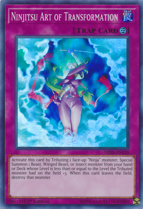 Ninjitsu Art of Transformation [SHVA-EN028] Super Rare | Card Merchant Takapuna