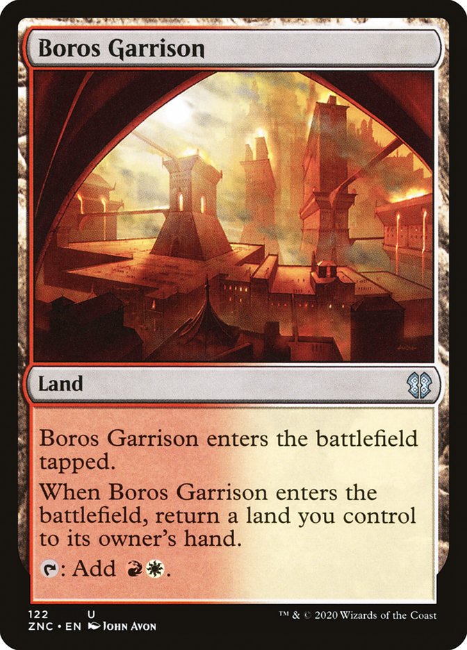 Boros Garrison [Zendikar Rising Commander] | Card Merchant Takapuna