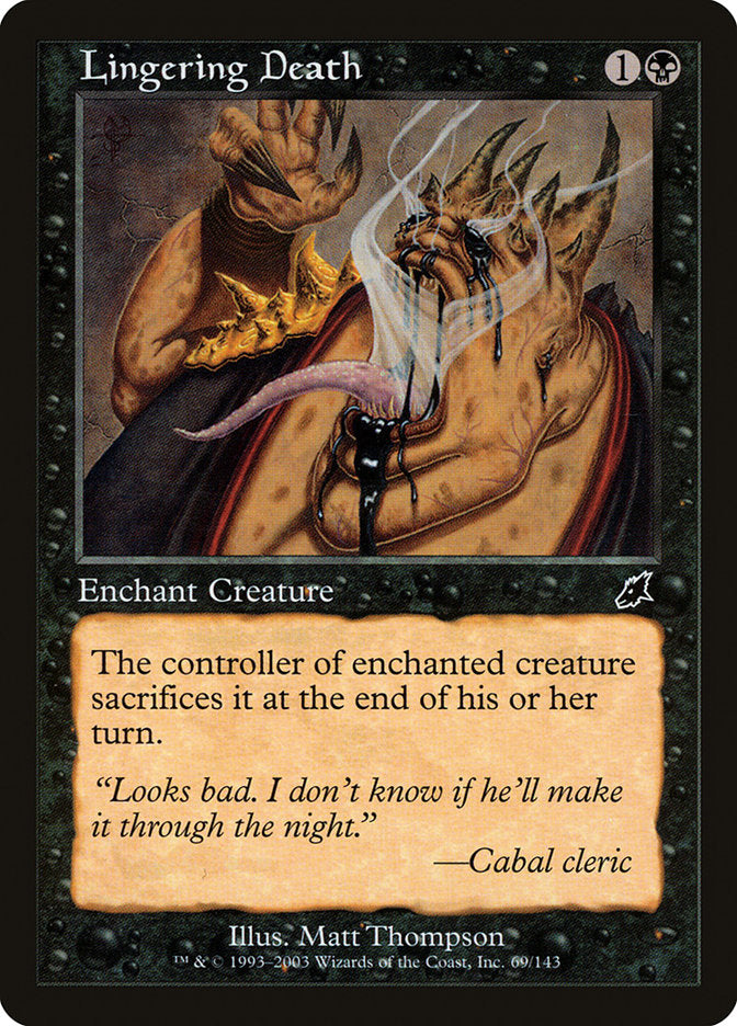 Lingering Death [Scourge] | Card Merchant Takapuna