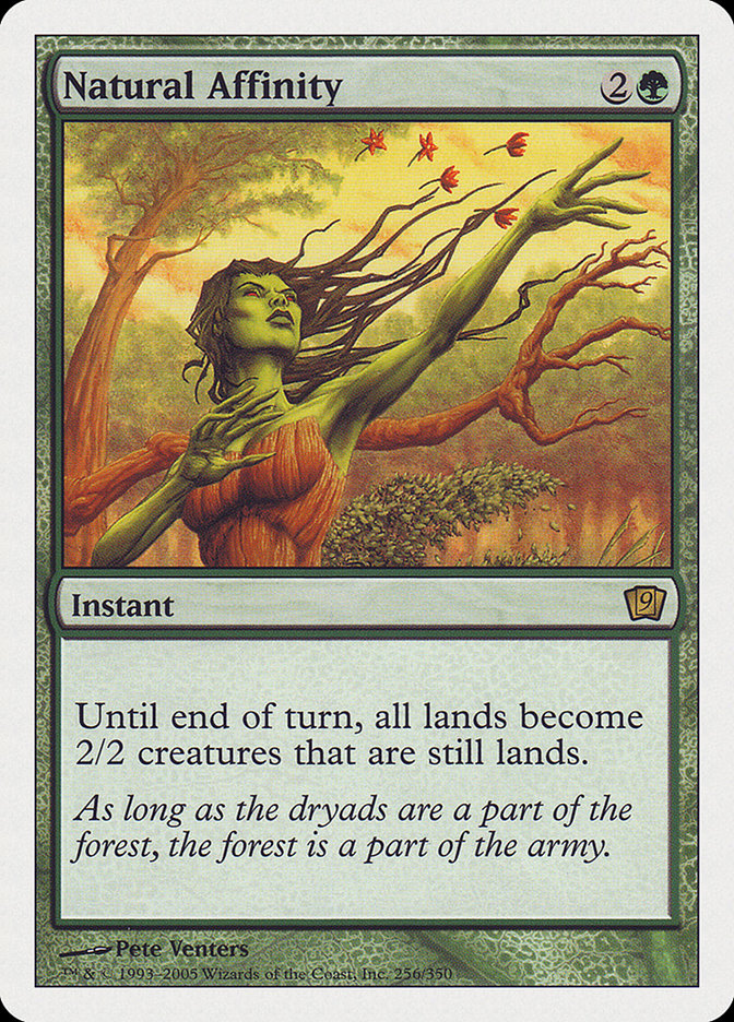 Natural Affinity [Ninth Edition] | Card Merchant Takapuna