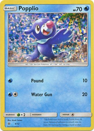 Popplio (4/12) [McDonald's Promos: 2017 Collection] | Card Merchant Takapuna