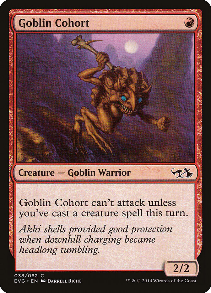 Goblin Cohort (Elves vs. Goblins) [Duel Decks Anthology] | Card Merchant Takapuna