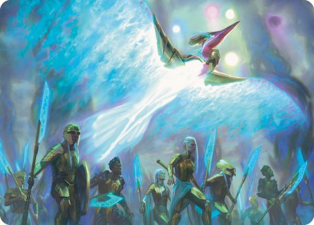 Otharri, Suns' Glory Art Card [Phyrexia: All Will Be One Art Series] | Card Merchant Takapuna