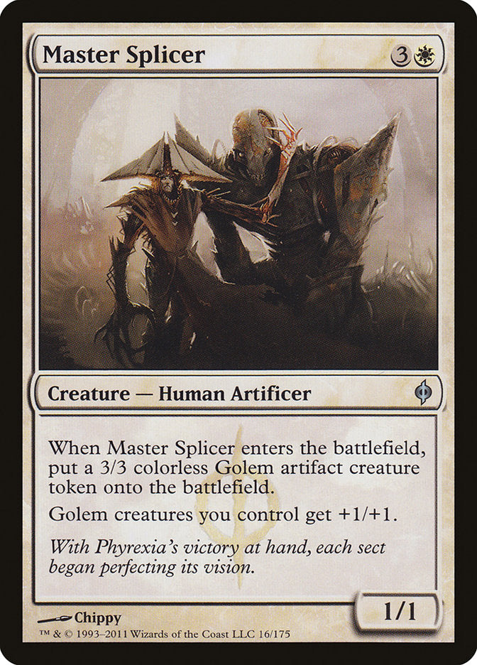 Master Splicer [New Phyrexia] | Card Merchant Takapuna