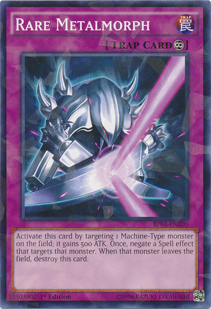 Rare Metalmorph [BP03-EN200] Shatterfoil Rare | Card Merchant Takapuna