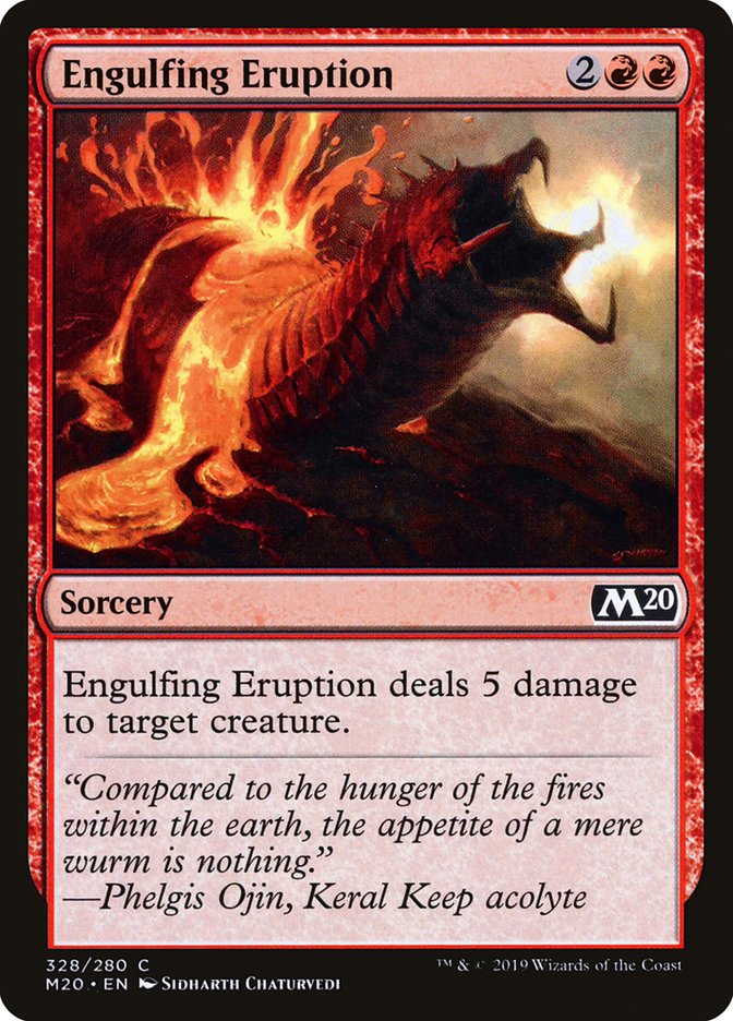 Engulfing Eruption [Core Set 2020] | Card Merchant Takapuna