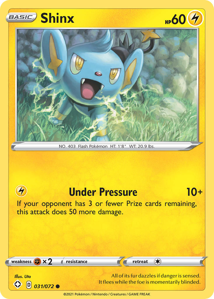 Shinx (031/072) [Sword & Shield: Shining Fates] | Card Merchant Takapuna