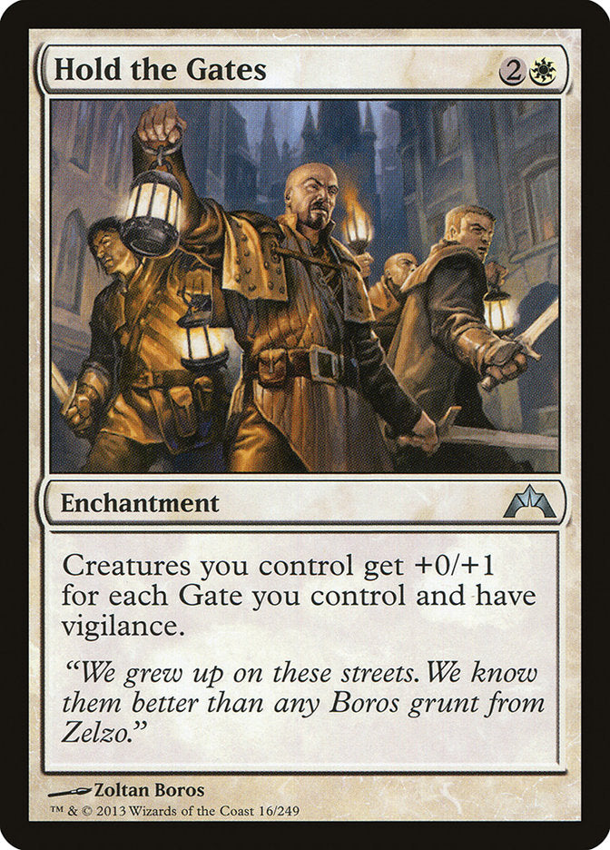 Hold the Gates [Gatecrash] | Card Merchant Takapuna