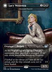 Innocent Traveler // Malicious Invader - Lucy Westenra // Lucy, Arisen Vampire [Innistrad: Crimson Vow] | Card Merchant Takapuna