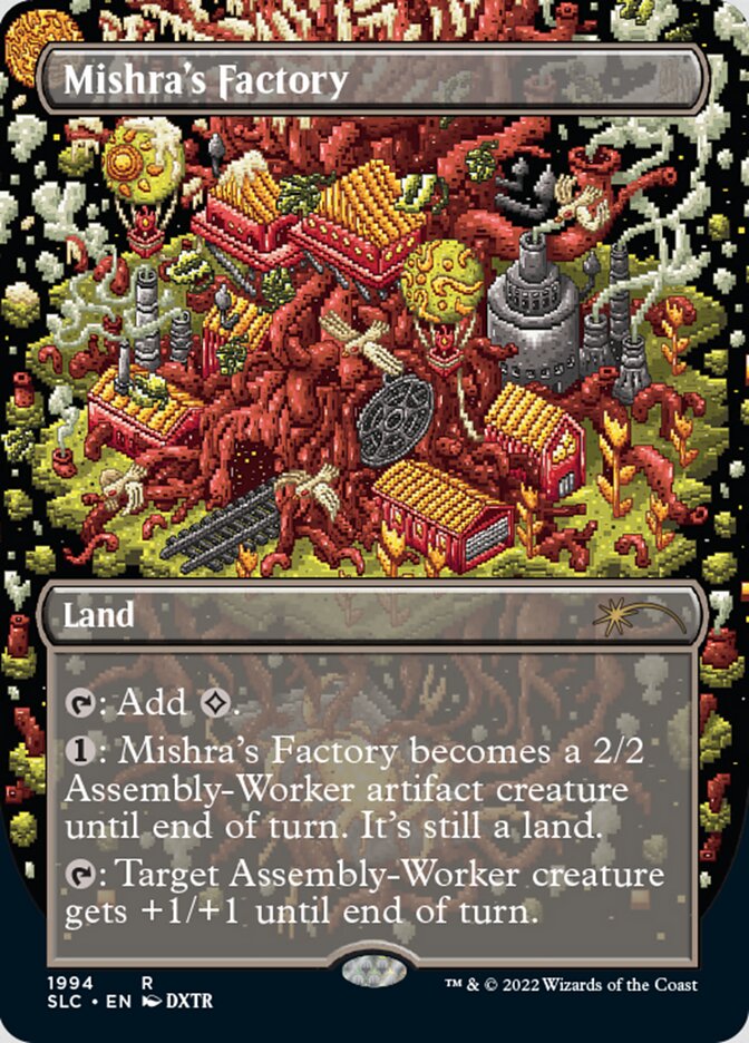 Mishra's Factory (Borderless) [Secret Lair 30th Anniversary Countdown Kit] | Card Merchant Takapuna