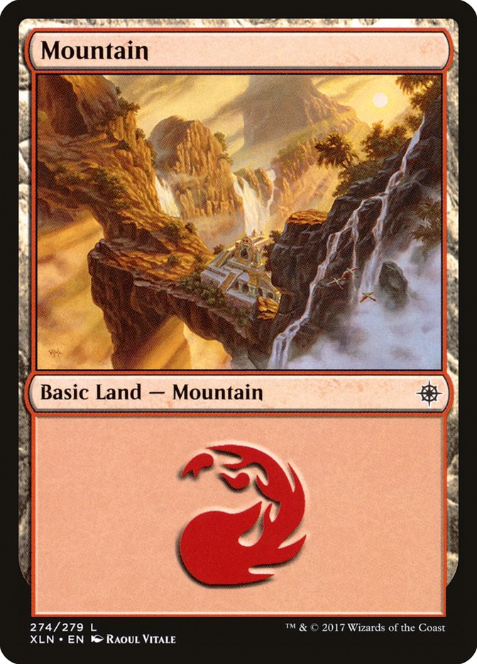 Mountain (274) [Ixalan] | Card Merchant Takapuna