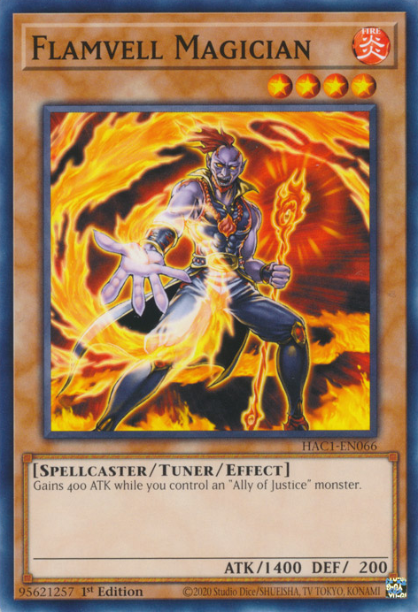 Flamvell Magician [HAC1-EN066] Common | Card Merchant Takapuna