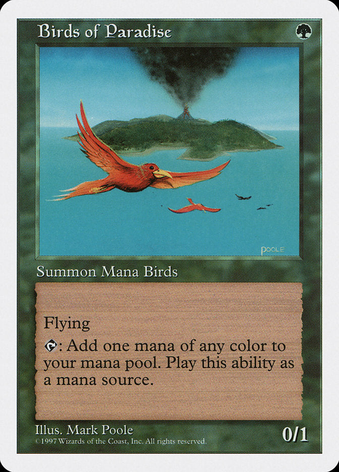 Birds of Paradise [Fifth Edition] | Card Merchant Takapuna