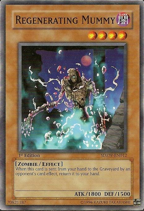 Regenerating Mummy [SDZW-EN012] Common | Card Merchant Takapuna