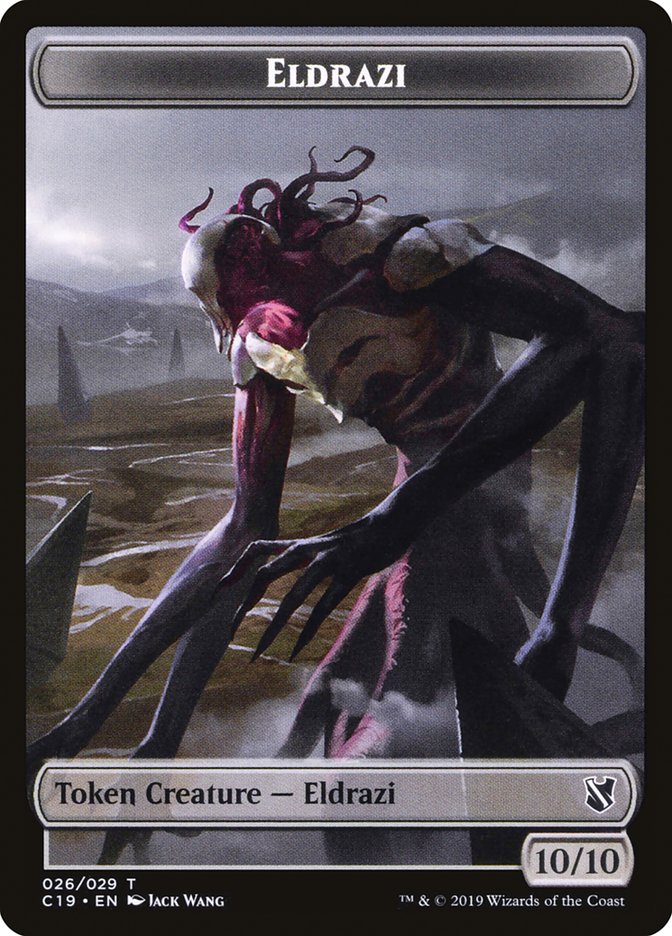 Eldrazi Token [Commander 2019 Tokens] | Card Merchant Takapuna