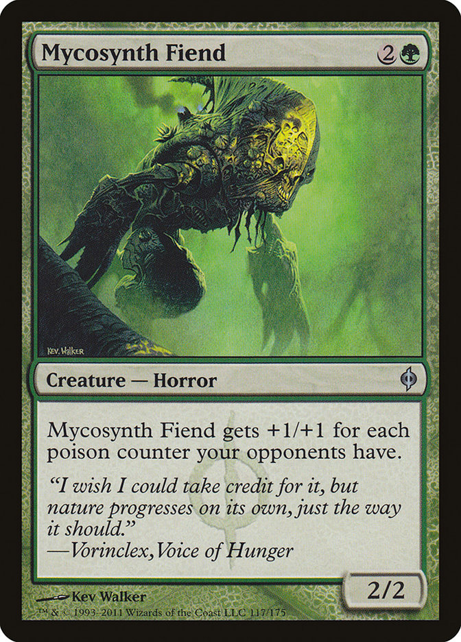 Mycosynth Fiend [New Phyrexia] | Card Merchant Takapuna