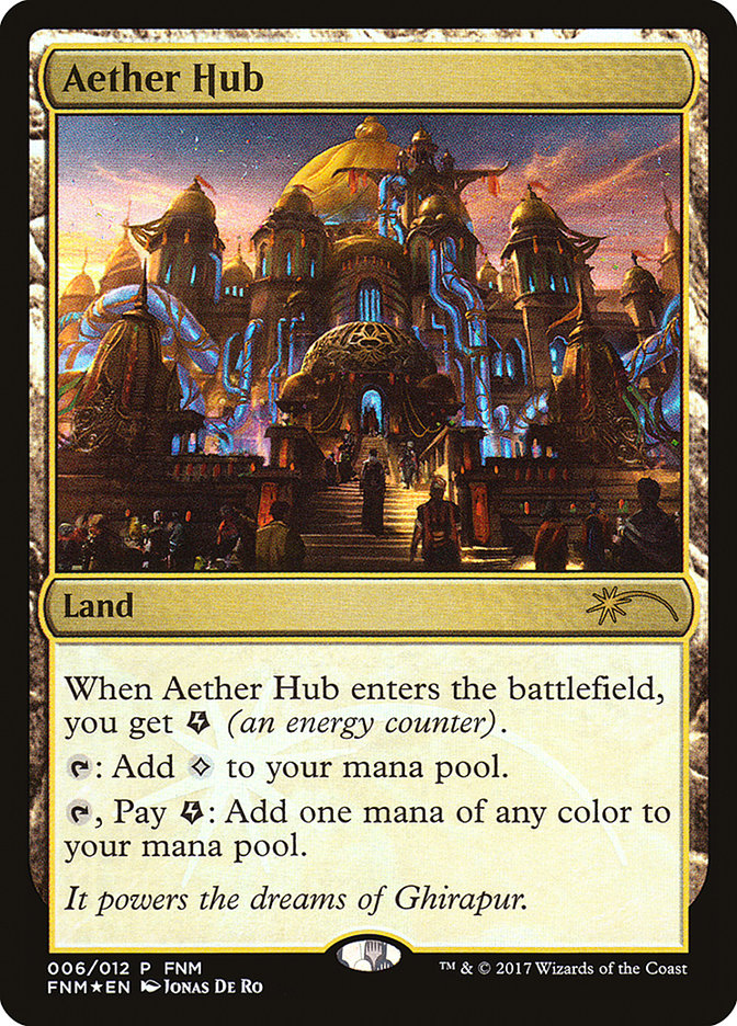 Aether Hub [Friday Night Magic 2017] | Card Merchant Takapuna