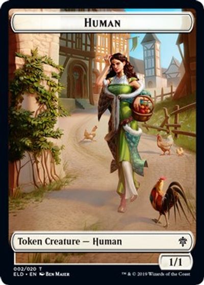 Human // Insect Double-Sided Token [Challenger Decks 2021 Tokens] | Card Merchant Takapuna