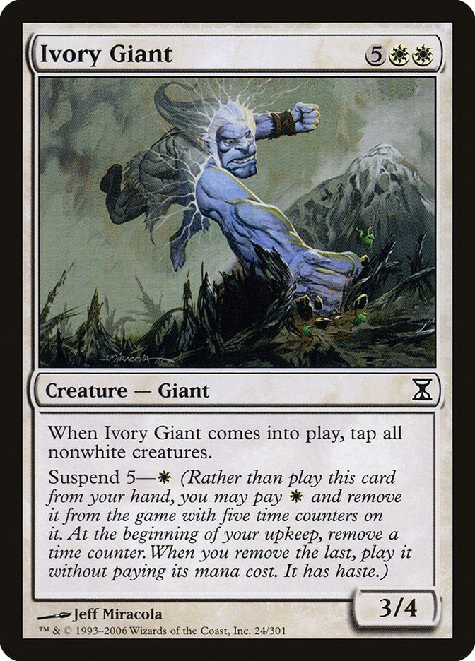 Ivory Giant [Time Spiral] | Card Merchant Takapuna