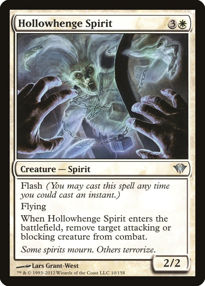 Hollowhenge Spirit [Dark Ascension] | Card Merchant Takapuna