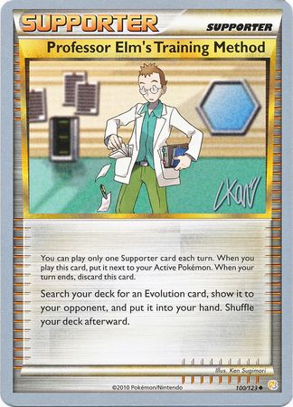 Professor Elm's Training Method (100/123) (Reshiphlosion - Christopher Kan) [World Championships 2011] | Card Merchant Takapuna