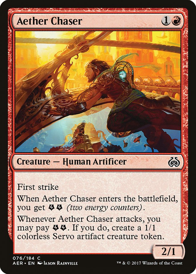 Aether Chaser [Aether Revolt] | Card Merchant Takapuna