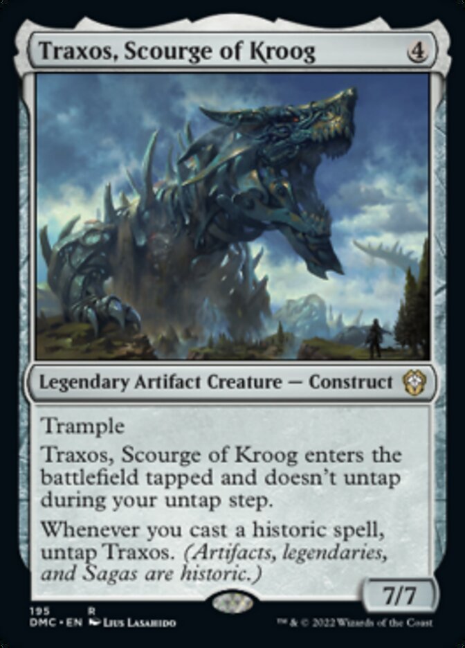 Traxos, Scourge of Kroog [Dominaria United Commander] | Card Merchant Takapuna