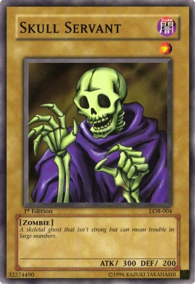 Skull Servant [LOB-004] Common | Card Merchant Takapuna