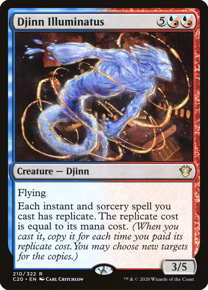 Djinn Illuminatus [Commander 2020] | Card Merchant Takapuna