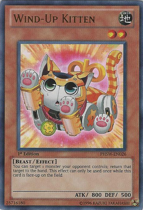 Wind-Up Kitten [PHSW-EN026] Ultra Rare | Card Merchant Takapuna