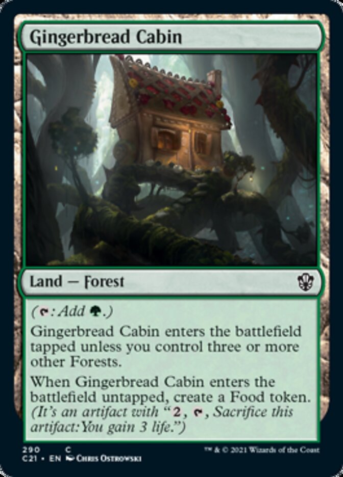 Gingerbread Cabin [Commander 2021] | Card Merchant Takapuna