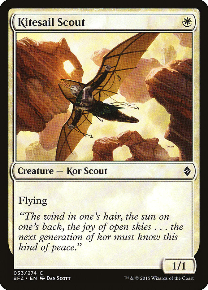 Kitesail Scout [Battle for Zendikar] | Card Merchant Takapuna